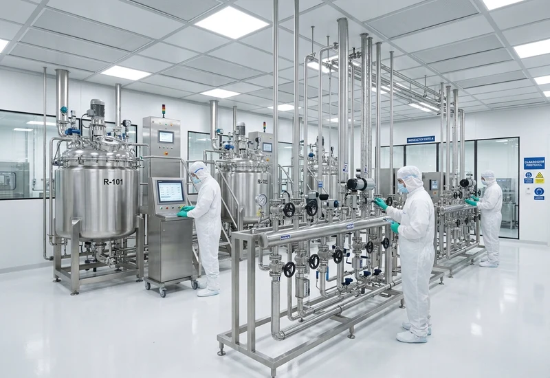 Pharmaceutical and Biotech Cleanroom Production