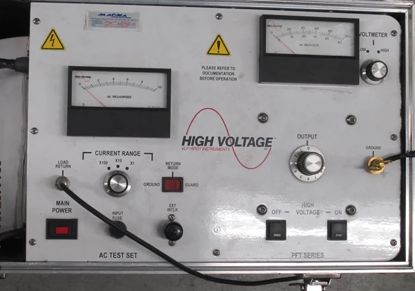 High-Voltage Electrostatic Spark Testing